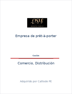 Lista de recomendaciones, Transmisión de empresas España, transmisión de PYMES España