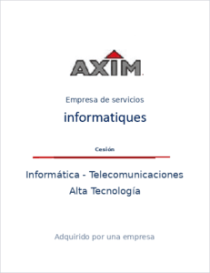 Lista de recomendaciones, Transmisión de empresas España, transmisión de PYMES España