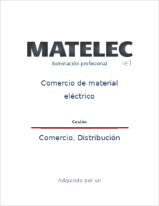 Lista de recomendaciones, Transmisión de empresas España, transmisión de PYMES España